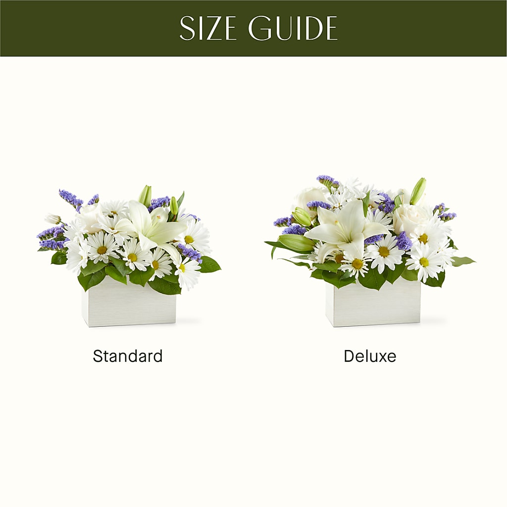 Beyond Blue Box Bouquet –  Semper Fi Florist, Oceanside CA