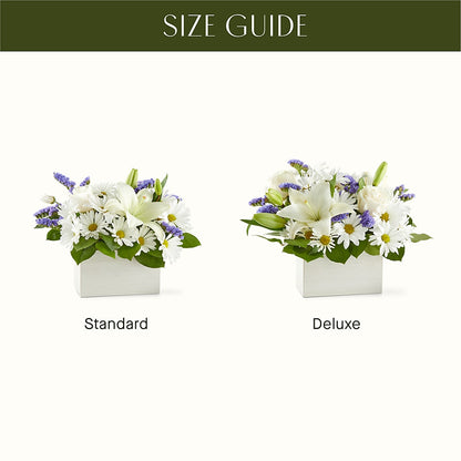 Beyond Blue Box Bouquet –  Semper Fi Florist, Oceanside CA