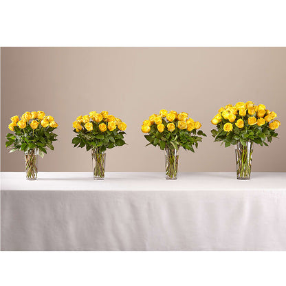 Long Stem Yellow Rose Bouquet –  Semper Fi Florist, Oceanside CA
