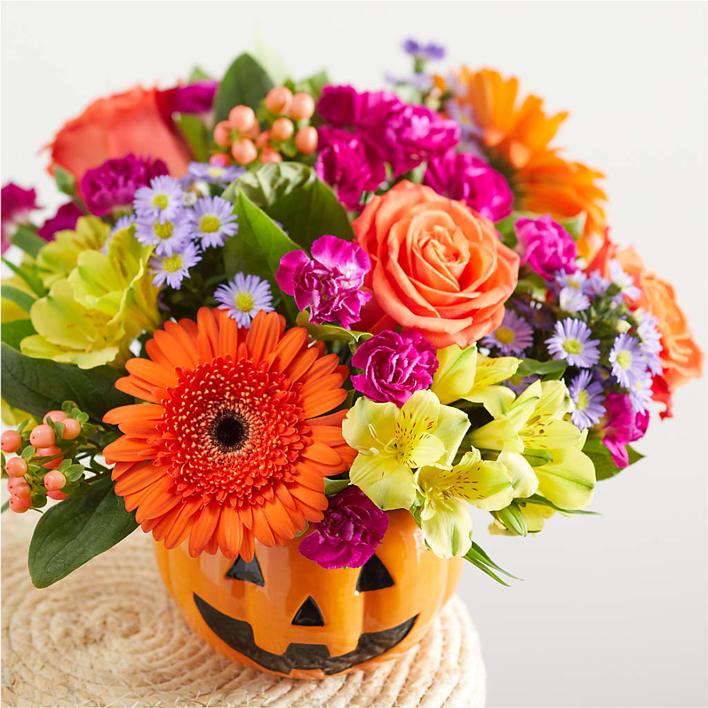 Tricks & Treats Pumpkin –  Semper Fi Florist, Oceanside CA