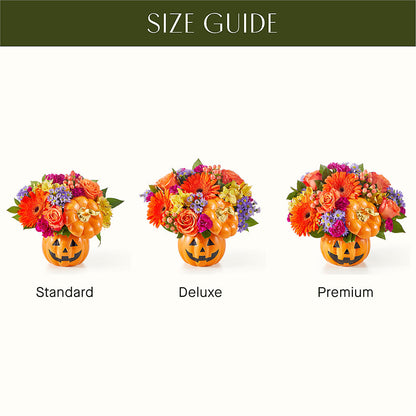 Tricks & Treats Pumpkin –  Semper Fi Florist, Oceanside CA