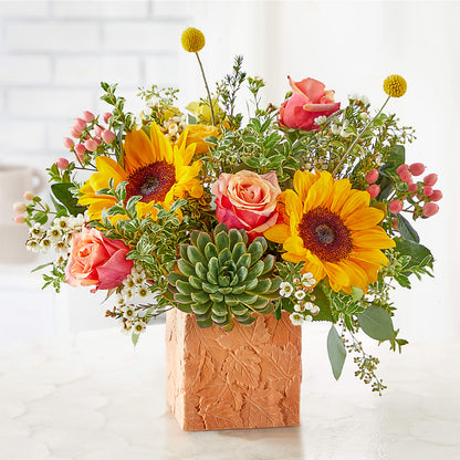 Sunflower Season Bouquet –  Semper Fi Florist, Oceanside CA