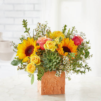 Sunflower Season Bouquet –  Semper Fi Florist, Oceanside CA