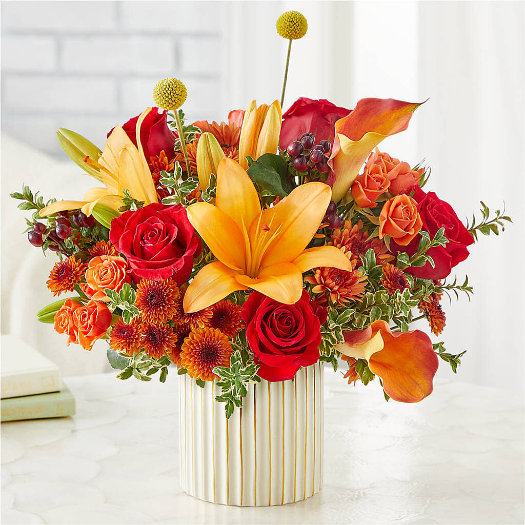 Scarlet Skies Bouquet –  Semper Fi Florist, Oceanside CA