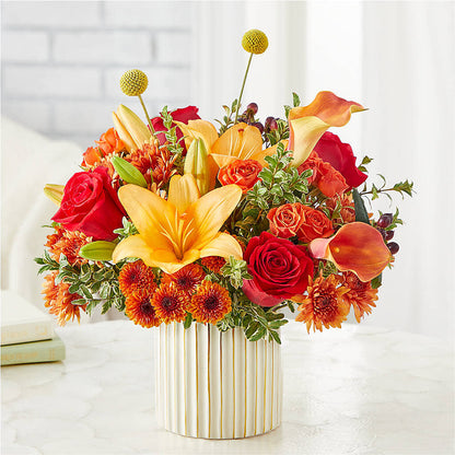 Scarlet Skies Bouquet –  Semper Fi Florist, Oceanside CA