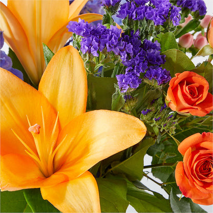 Radiant Citrus Bouquet –  Semper Fi Florist, Oceanside CA