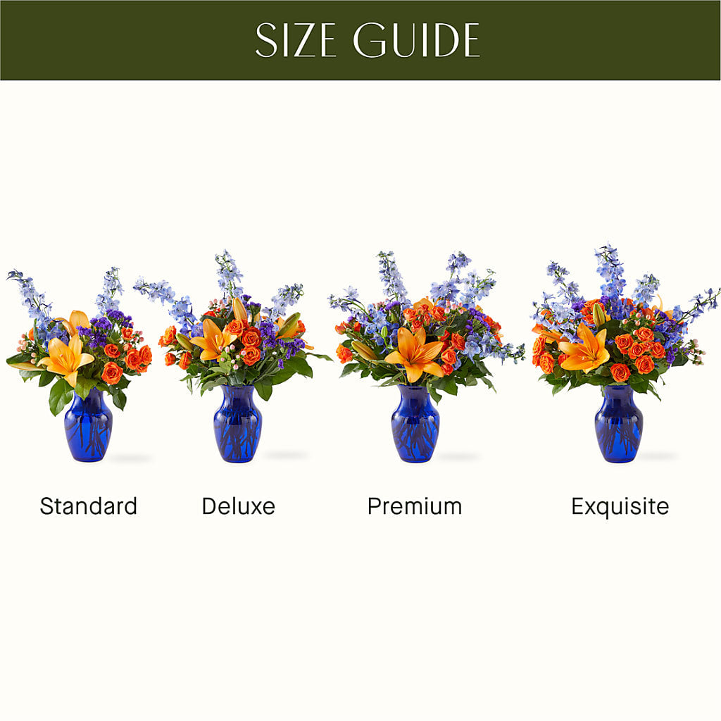 Radiant Citrus Bouquet –  Semper Fi Florist, Oceanside CA