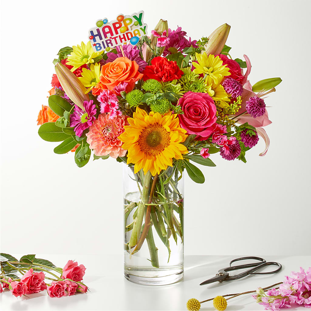 Cue the Confetti - A Florist Original –  Semper Fi Florist, Oceanside CA