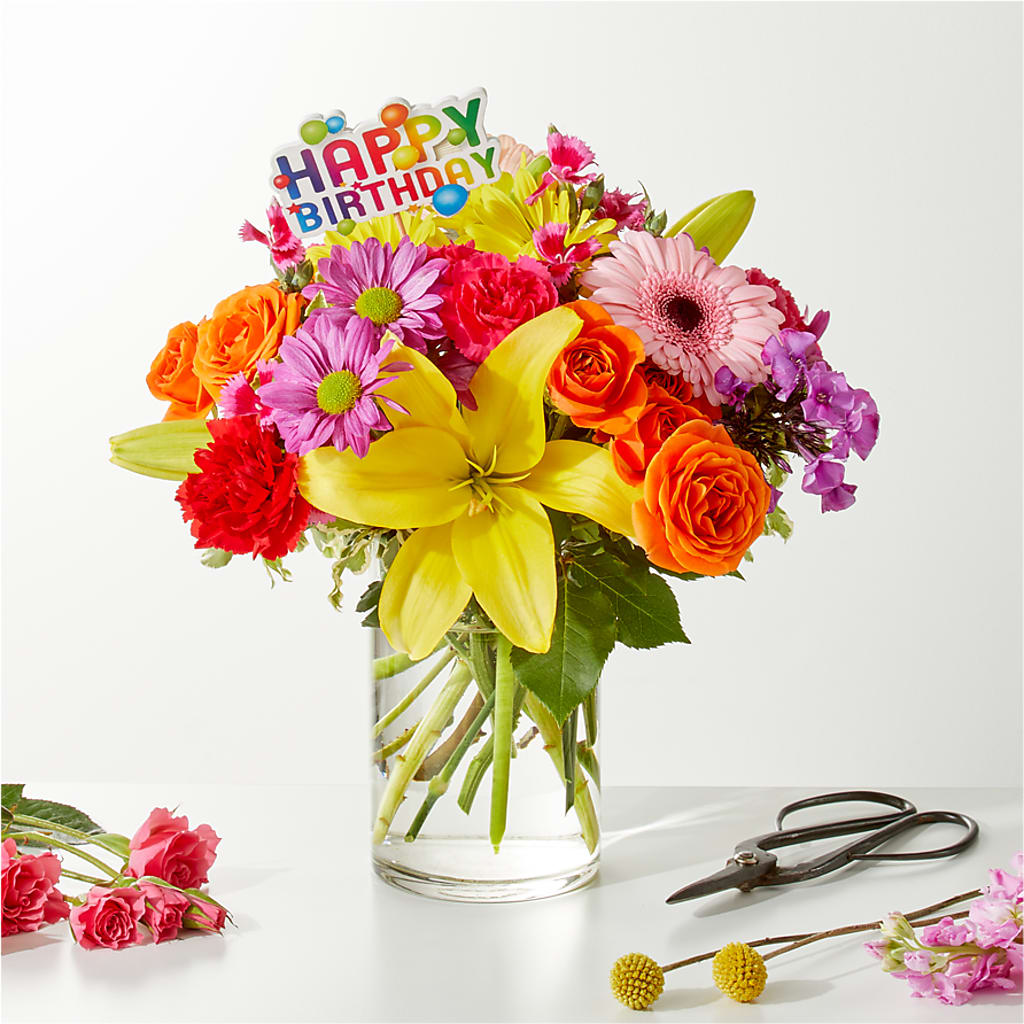 Cue the Confetti - A Florist Original –  Semper Fi Florist, Oceanside CA