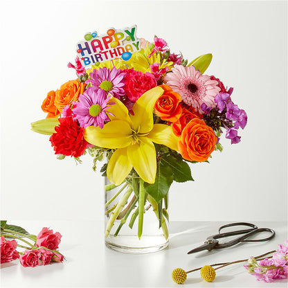 Cue the Confetti - A Florist Original –  Semper Fi Florist, Oceanside CA
