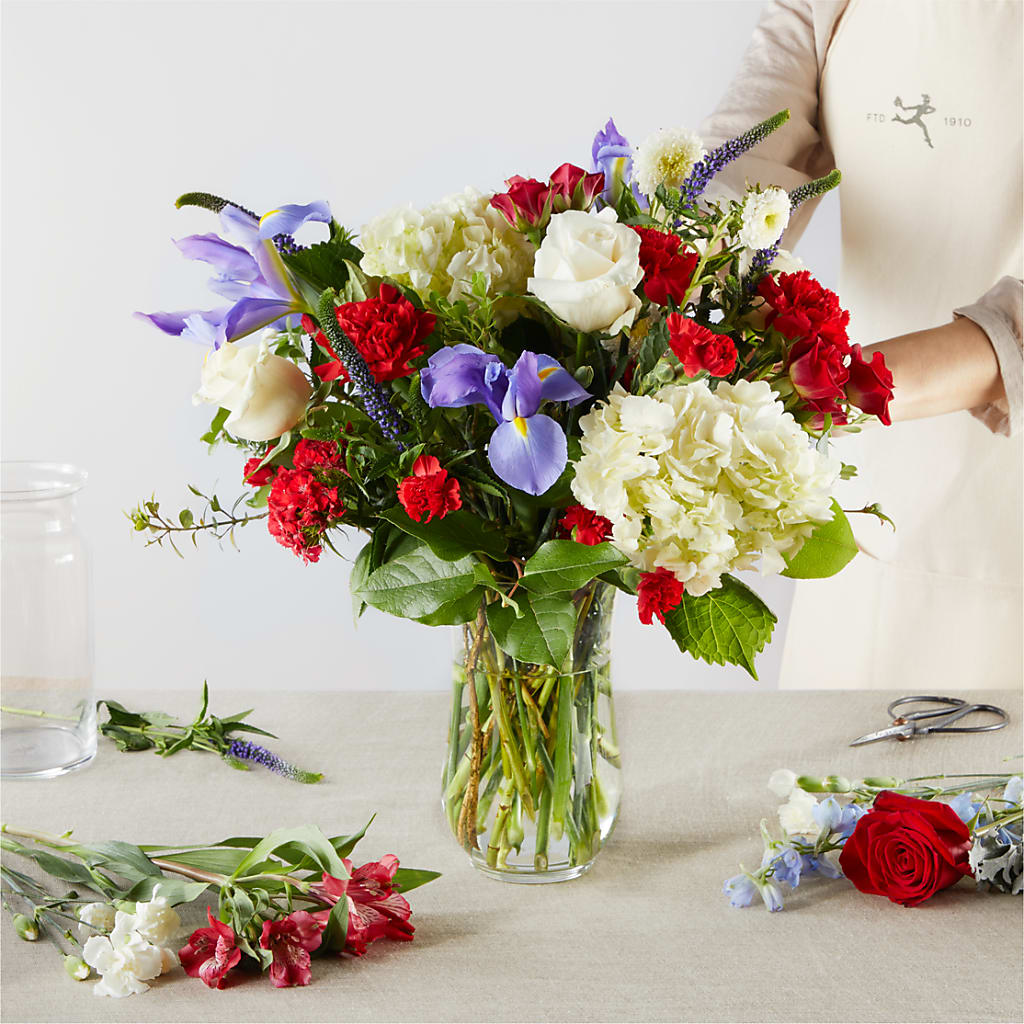 Star Spangled - A Florist Original –  Semper Fi Florist, Oceanside CA