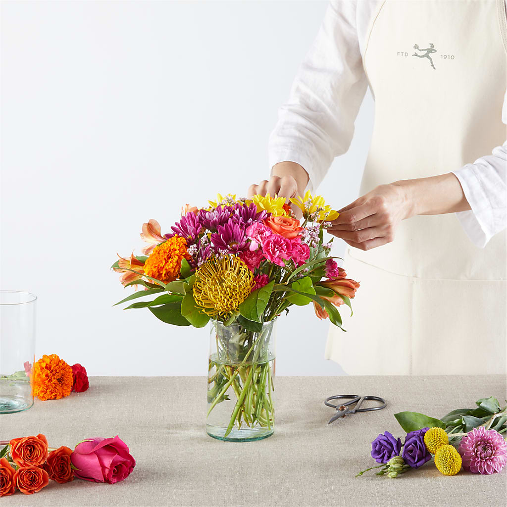 Feast of Color – A Florist Original –  Semper Fi Florist, Oceanside CA