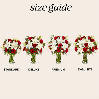 Sparkling Snowflakes Bouquet –  Semper Fi Florist, Oceanside CA