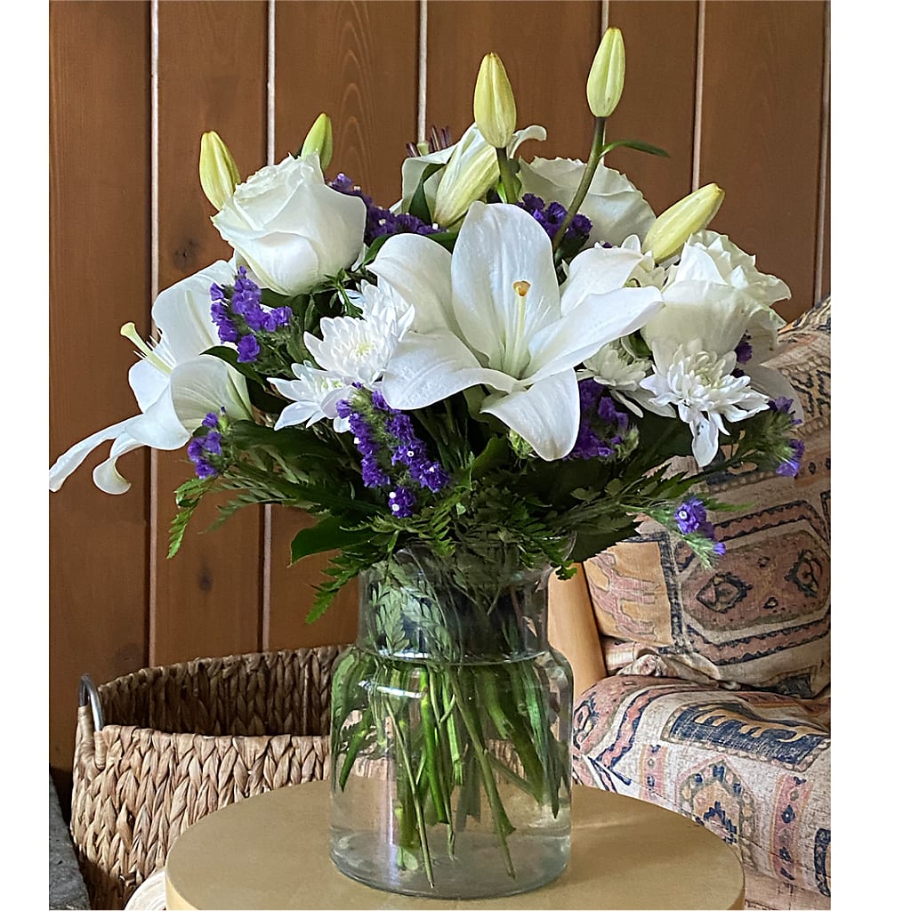 Beyond Blue Bouquet –  Semper Fi Florist, Oceanside CA