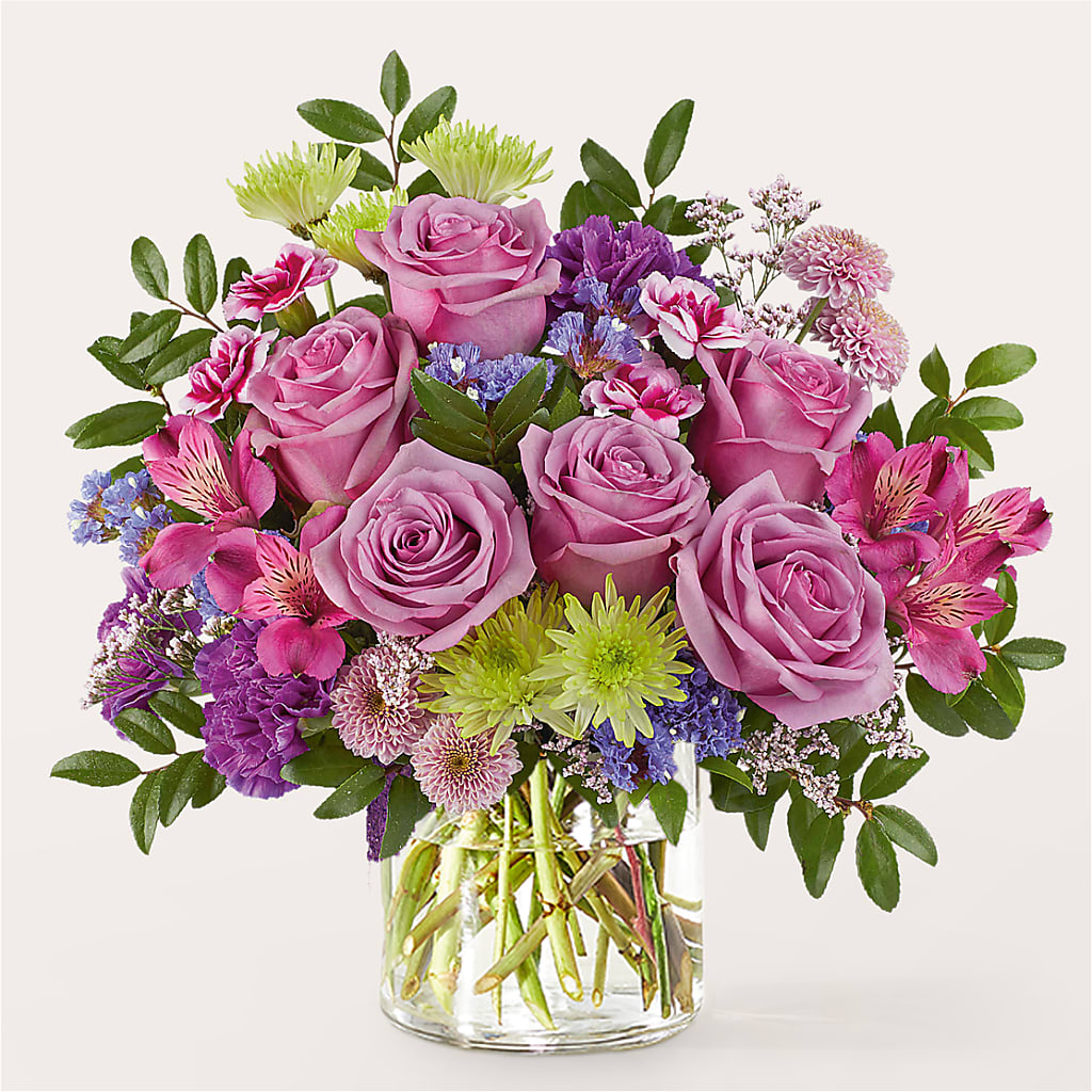Glass Half Full Bouquet –  Semper Fi Florist, Oceanside CA