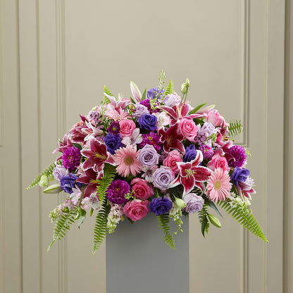 Fare Thee Well Pedestal –  Semper Fi Florist, Oceanside CA