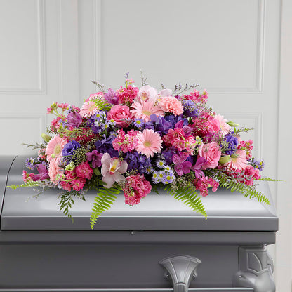 Glorious Garden Casket Spray –  Semper Fi Florist, Oceanside CA