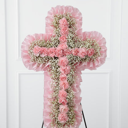 Angel's Cross Easel –  Semper Fi Florist, Oceanside CA