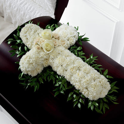 Peaceful Memories Casket Spray (Standard) –  Semper Fi Florist, Oceanside CA