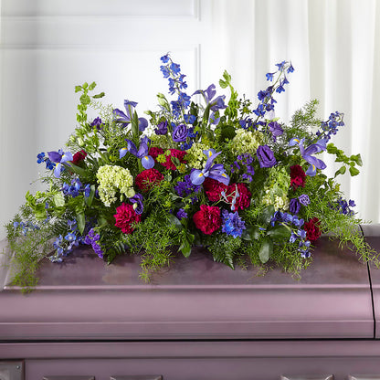 Always Treasured Casket Spray –  Semper Fi Florist, Oceanside CA