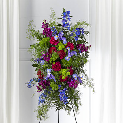 Heavenly Skies Standing Spray –  Semper Fi Florist, Oceanside CA