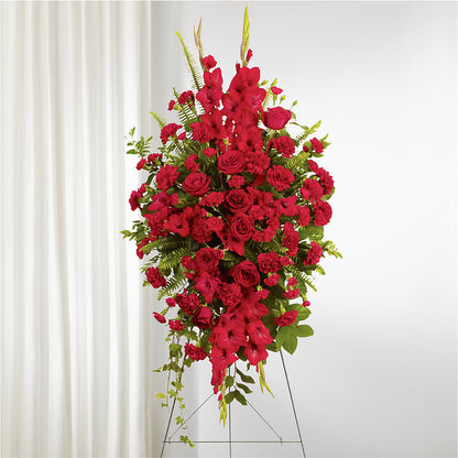 From the Heart Standing Spray –  Semper Fi Florist, Oceanside CA