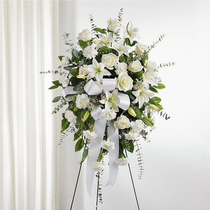 With Care Standing Spray –  Semper Fi Florist, Oceanside CA