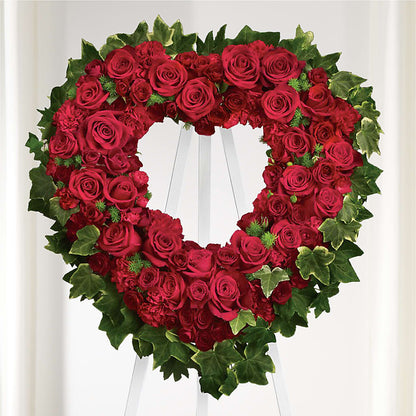 Wholehearted Standing Spray –  Semper Fi Florist, Oceanside CA