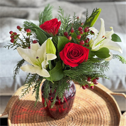 Evergreen Delight Bouquet –  Semper Fi Florist, Oceanside CA