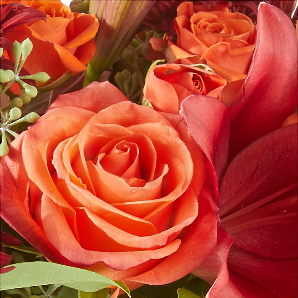 Crimson Leaves Bouquet –  Semper Fi Florist, Oceanside CA