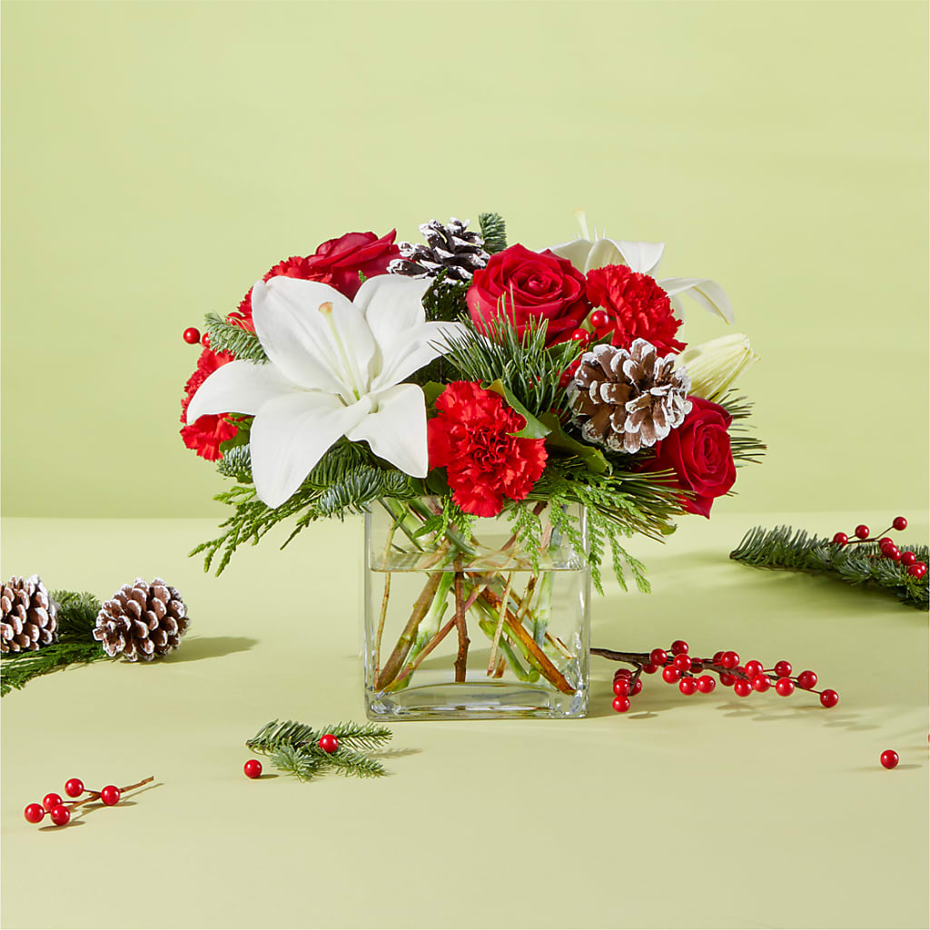 Glistening Icicles Bouquet –  Semper Fi Florist, Oceanside CA