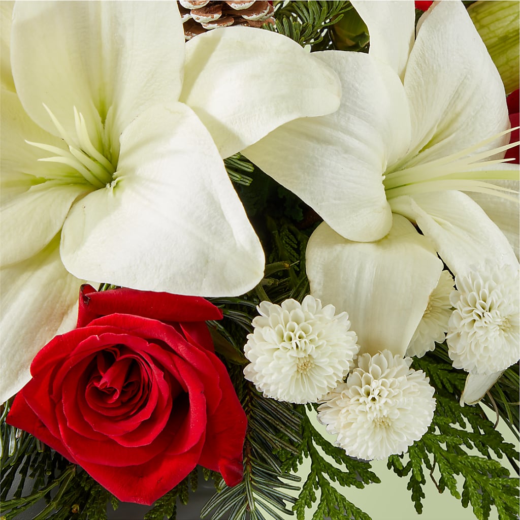 Seasonal Festivities Centerpiece –  Semper Fi Florist, Oceanside CA