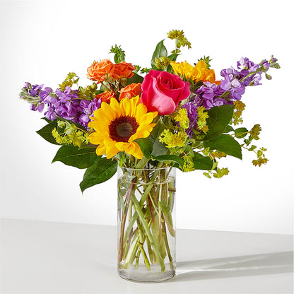 Vibrant Greetings Bouquet –  Semper Fi Florist, Oceanside CA