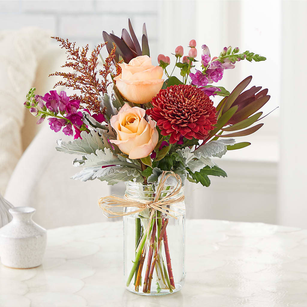 Moody Hues Bouquet –  Semper Fi Florist, Oceanside CA