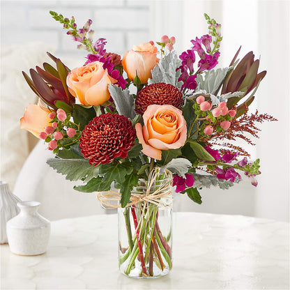 Moody Hues Bouquet –  Semper Fi Florist, Oceanside CA