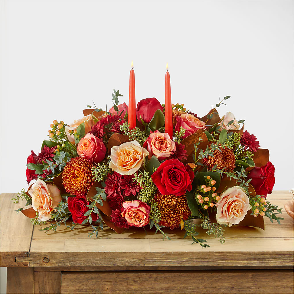 Gather Near Centerpiece –  Semper Fi Florist, Oceanside CA