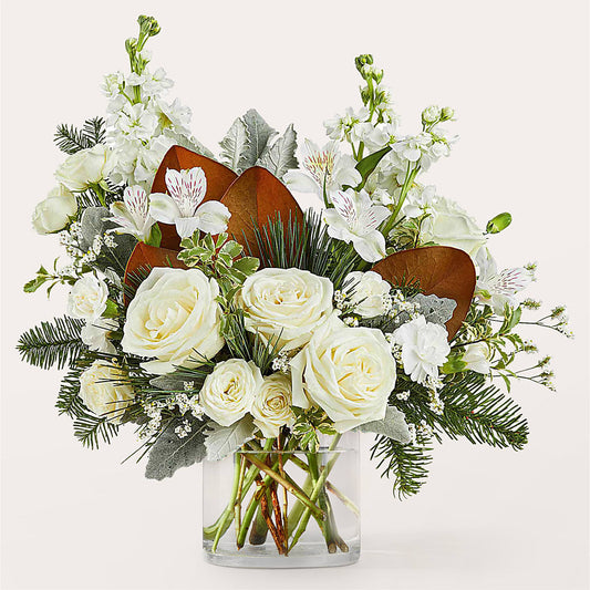 Fresh Snowfall Bouquet –  Semper Fi Florist, Oceanside CA