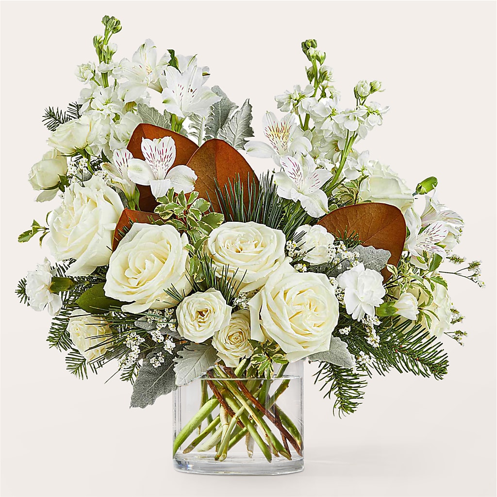 Fresh Snowfall Bouquet –  Semper Fi Florist, Oceanside CA