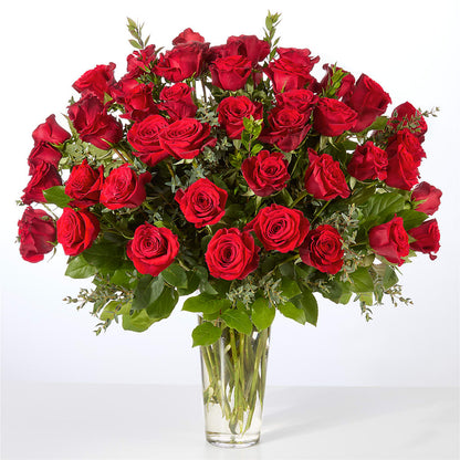 Forever Yours Fifty Stem Red Rose Bouquet –  Semper Fi Florist, Oceanside CA