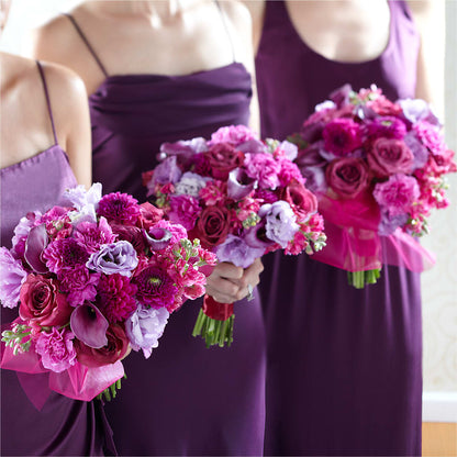 Bridesmaid's Garden Bouquet –  Semper Fi Florist, Oceanside CA