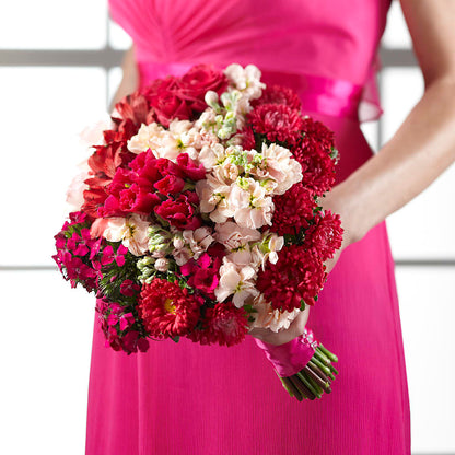 Pink Effervescence Bouquet –  Semper Fi Florist, Oceanside CA