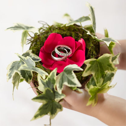 Lila Rose Ring Nest –  Semper Fi Florist, Oceanside CA
