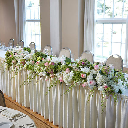 State of Joy Head Table Arrangement –  Semper Fi Florist, Oceanside CA